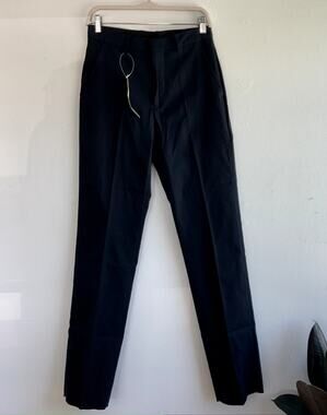 Estée Lauder Women's Navy Slim Straight Leg Dress Pants Career Office 10